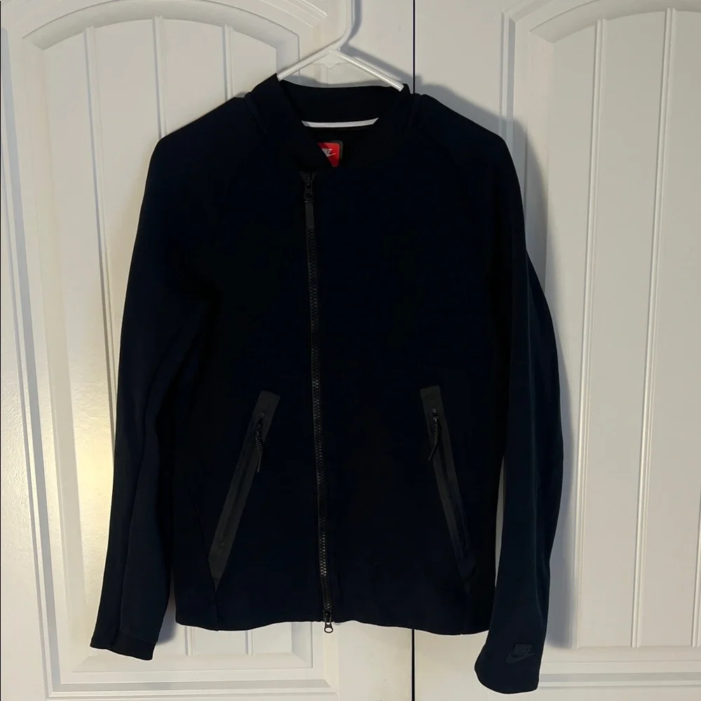 Nike Midnight Black Zip-Up Athletic Jacket Size Small
